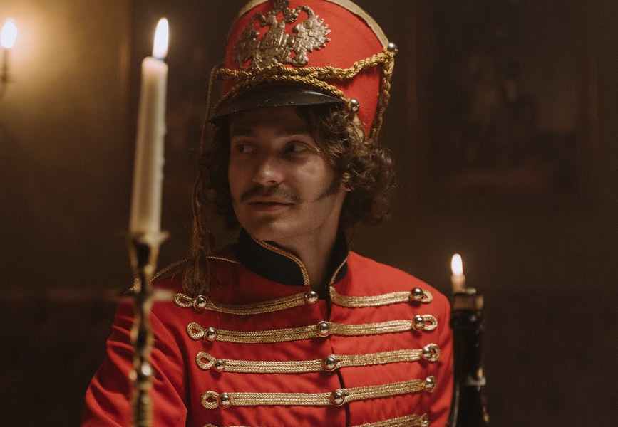 man people dinner portrait